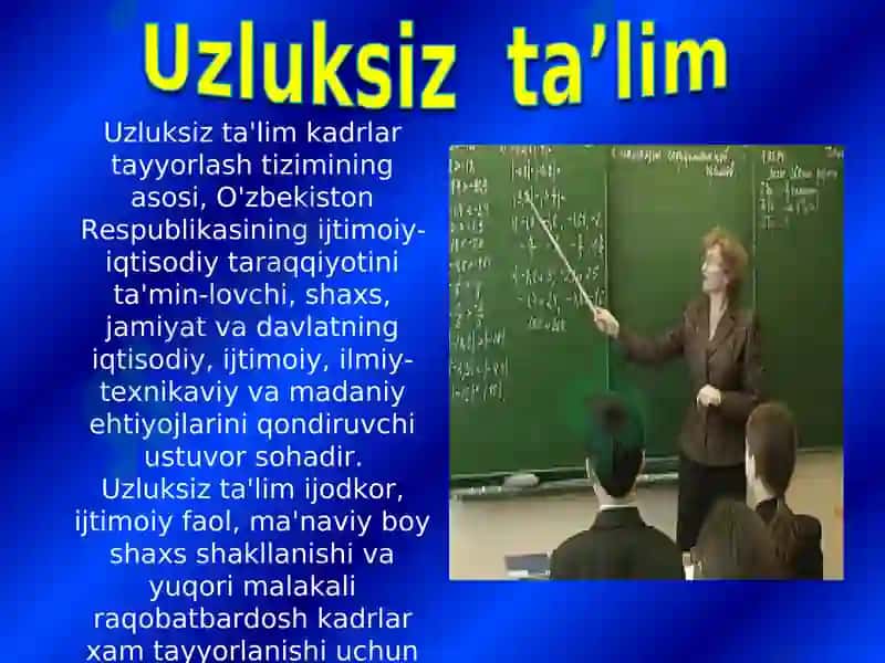 Xalq ta'limi tizimi 5