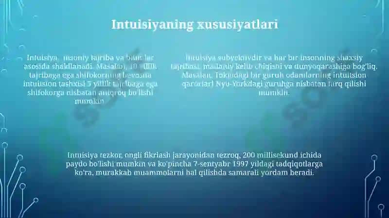 Intuisiya 5