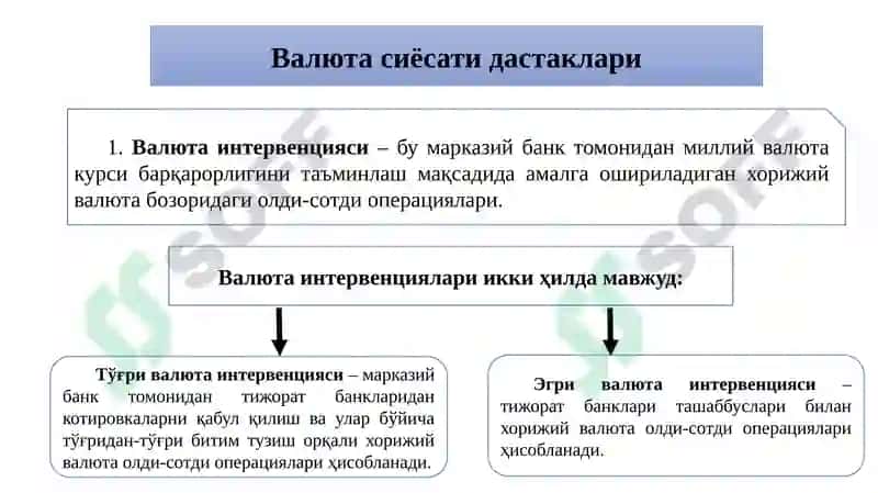 Валюта сиёсати 5