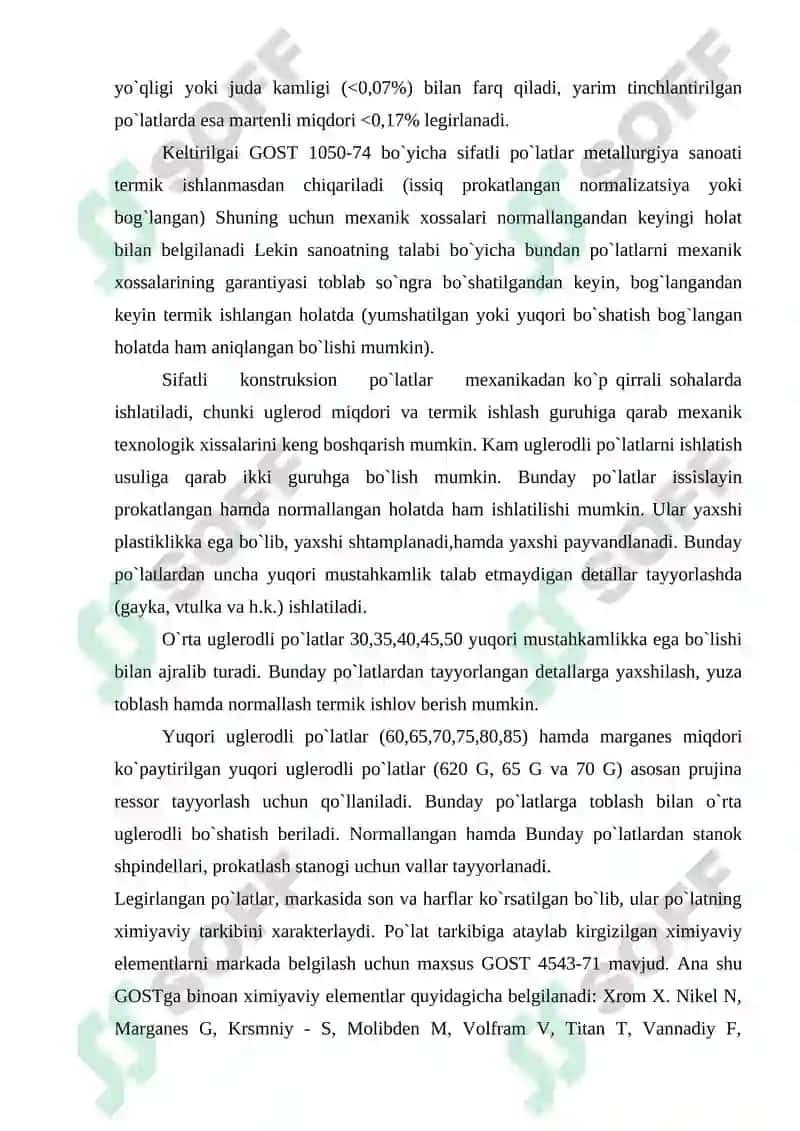 Olovbardosh polatlarni ishlatilish sohalari 5