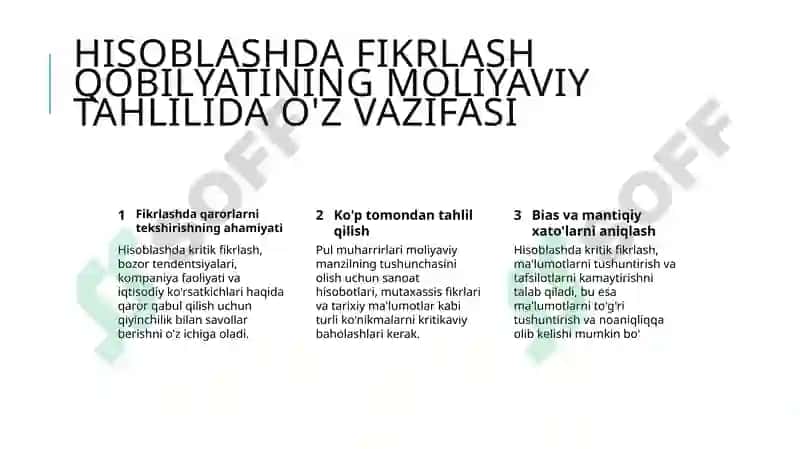 Hisoblashda fikrlash qobilyati 5