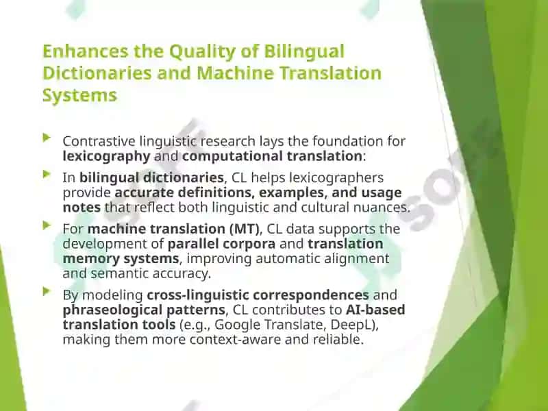 Interdisciplinary Character of Contrastive Linguistics 5