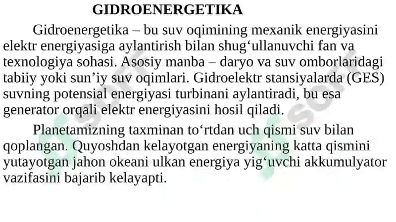 QAYTA TIKLANUVCHAN ENERGIYA MANBALARI 5