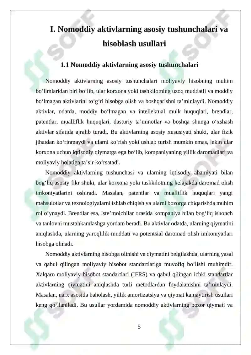 Nomoddiy aktivlarning hisobi 5
