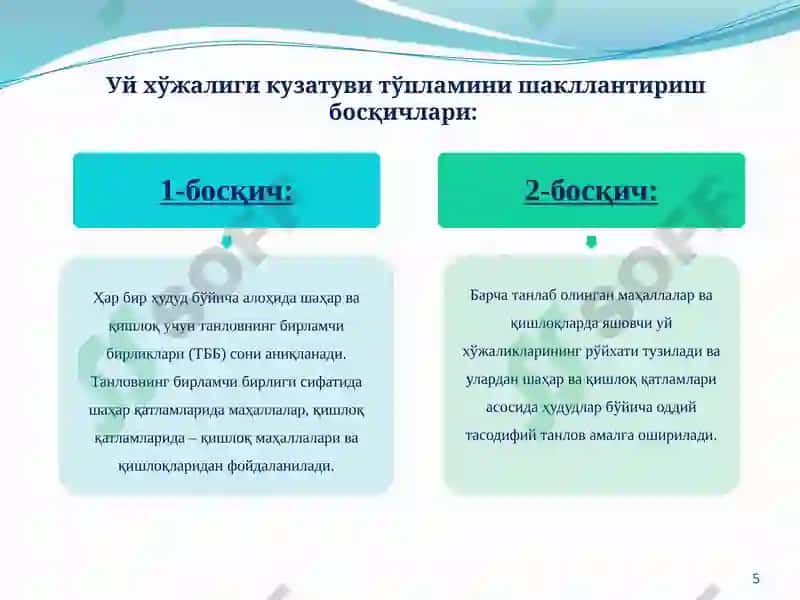 Аҳоли турмуш даражаси статистикаси 5