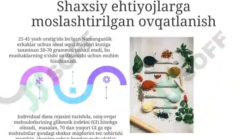 To'g'ri ovqatlanish ratsioni 5