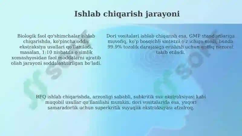 Biologik faol qo'shimchalar 5