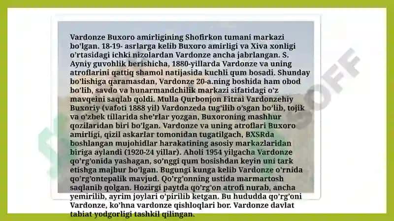 O’rta Osiyo hududidagi tabiat yodgorliklari 5