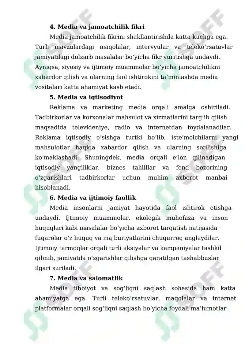 Medialarning ijtimoiy mazmuni 5
