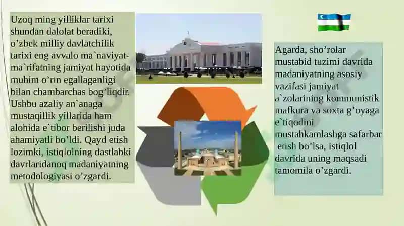 MADANIY MEROS VA UNGA MUNOSABAT MUAMMOLARI 5