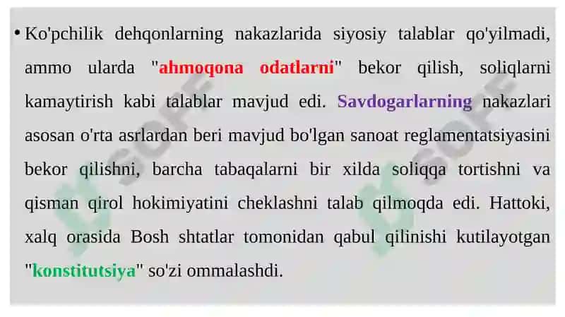 Fransuz inqilobi (XVIII asr oxiri) 5