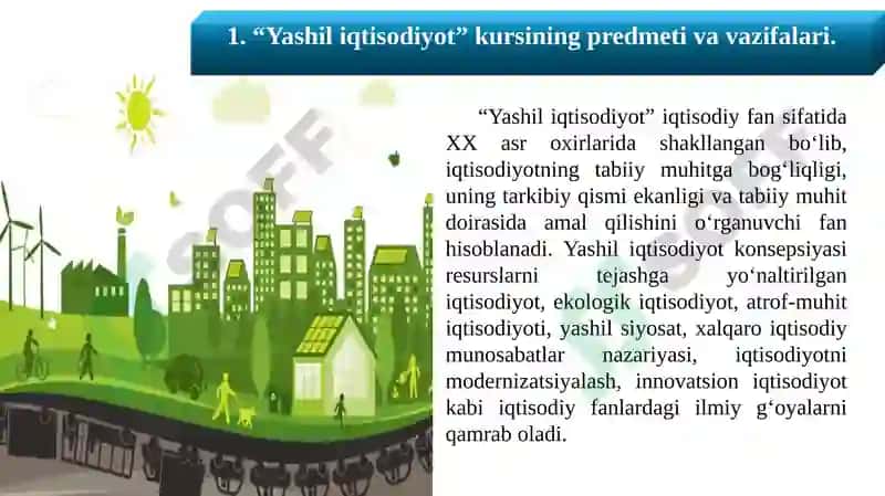 Yashil Iqtisodiyot 5
