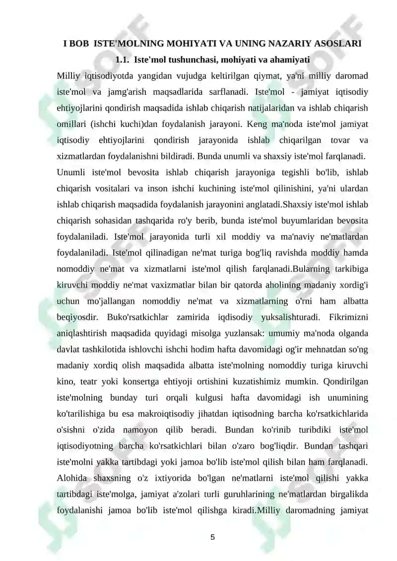 IS'TEMOL VA UNING HAJMIGA TA'SIR ETUVCHI OMILLAR 5