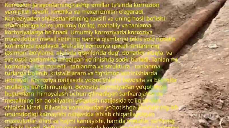 METALLAR KORROZIYASIGA QARSHI KURASHISH USULLARI 5