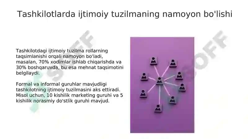 Tashkilot ijtimoiy tuzilma sifatida 5