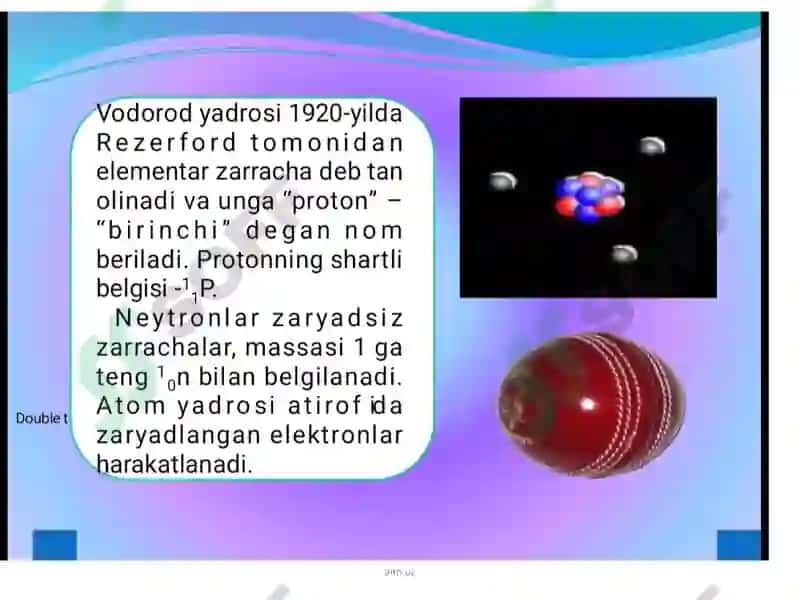 Atomtuzilishi va kvant sonlar 5