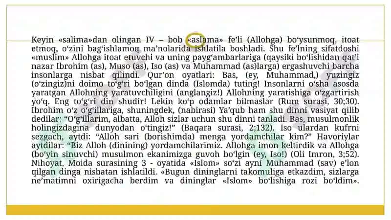 Dinshunoslik 5