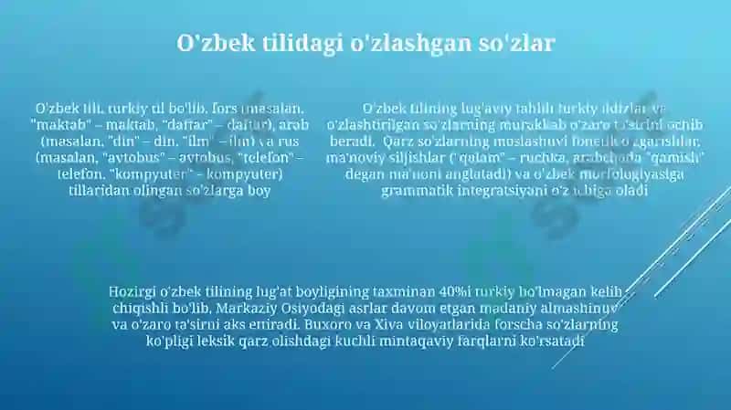 O'zbek leksikologiyasi 5