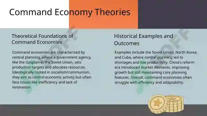 Mixsed economy, command economy, market economy 5