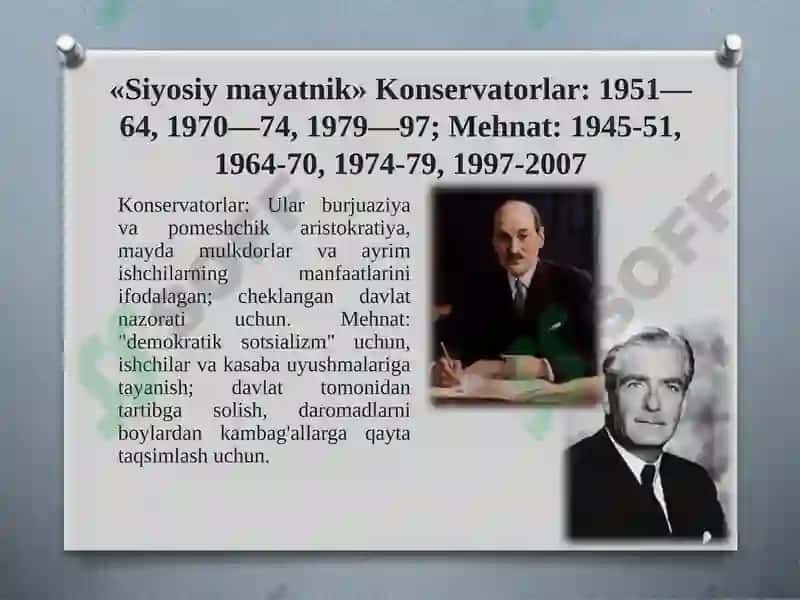 Leyboristlar hokimiyatda 1945-1951 yillar 5