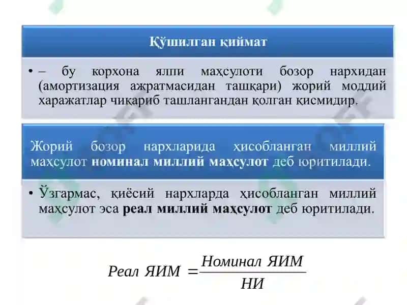 Мамлакат ичидаги ишлаб чиқариш 5