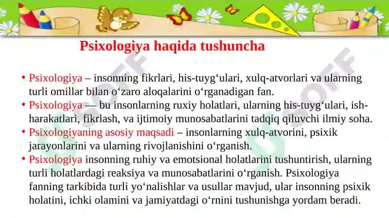 UMUMIY PSIXOLOGIYA 5