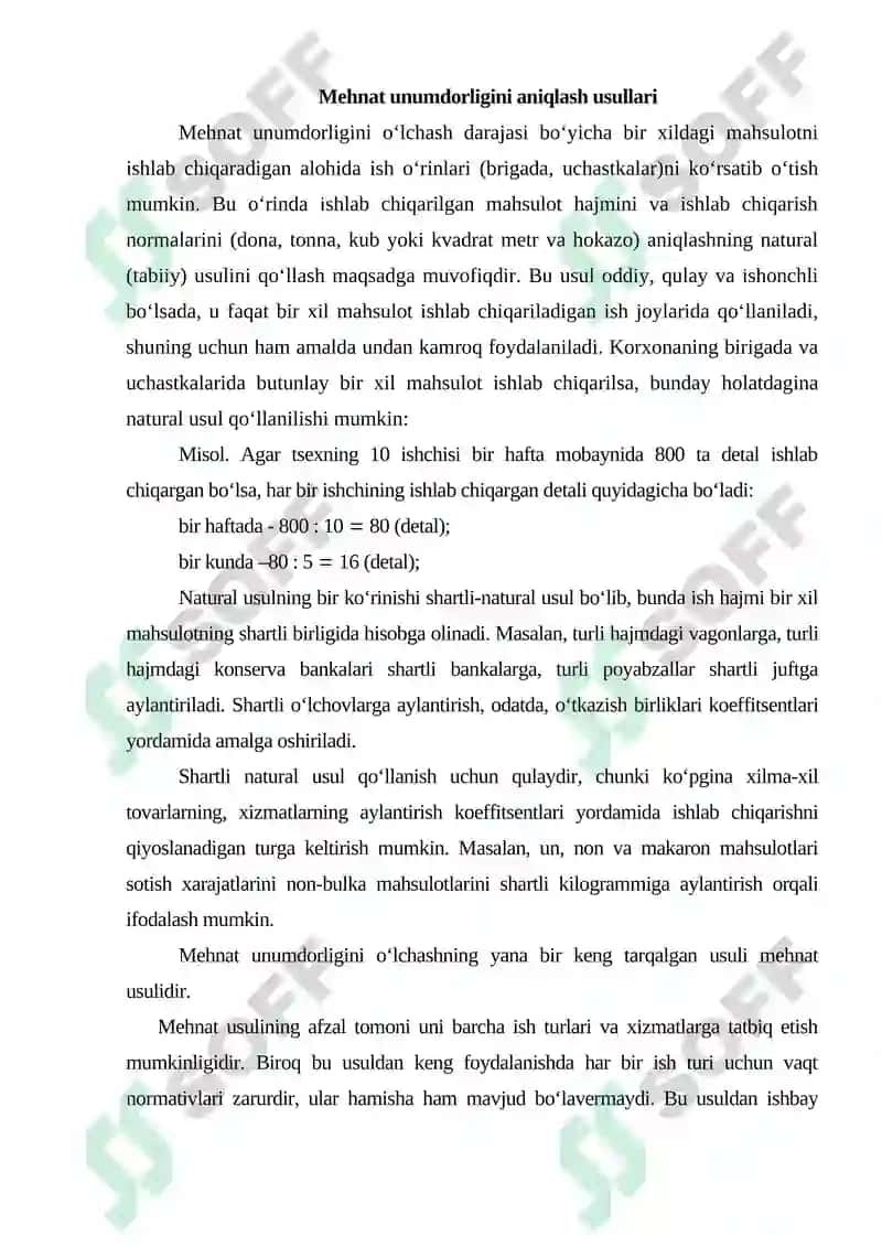 Mehnat unumdorligi 5