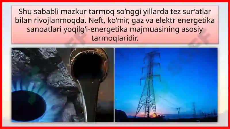 16-§.Jahon energetikasi geografiyasi 5