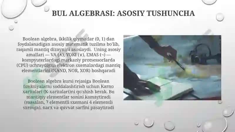 Bul'yan Algebrasi 5