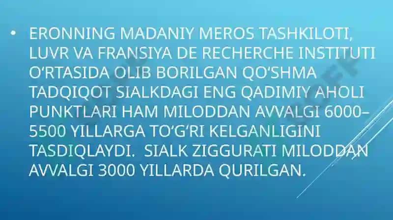 O‘rtasharqning eneolit davriyodgorliklari 5