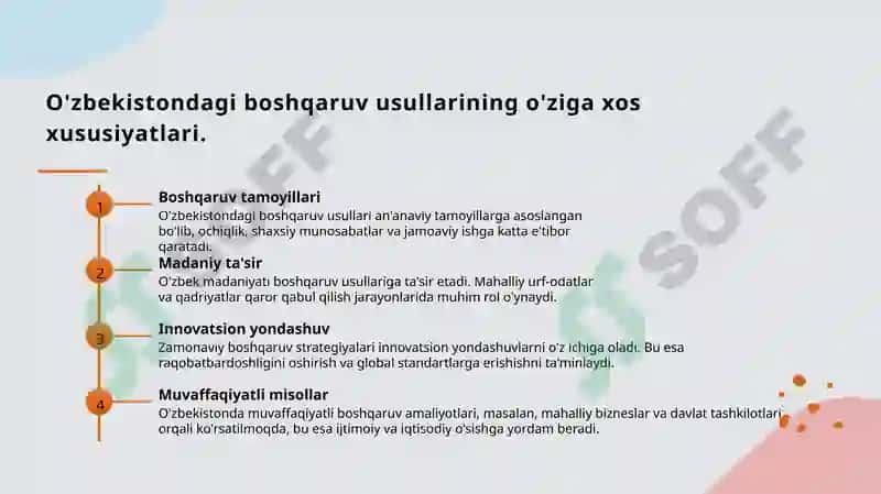 Boshqaruv Usullari 5
