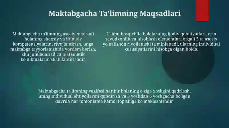 Germaniyada ta'lim tizimi va maktabgacha ta'lim 5