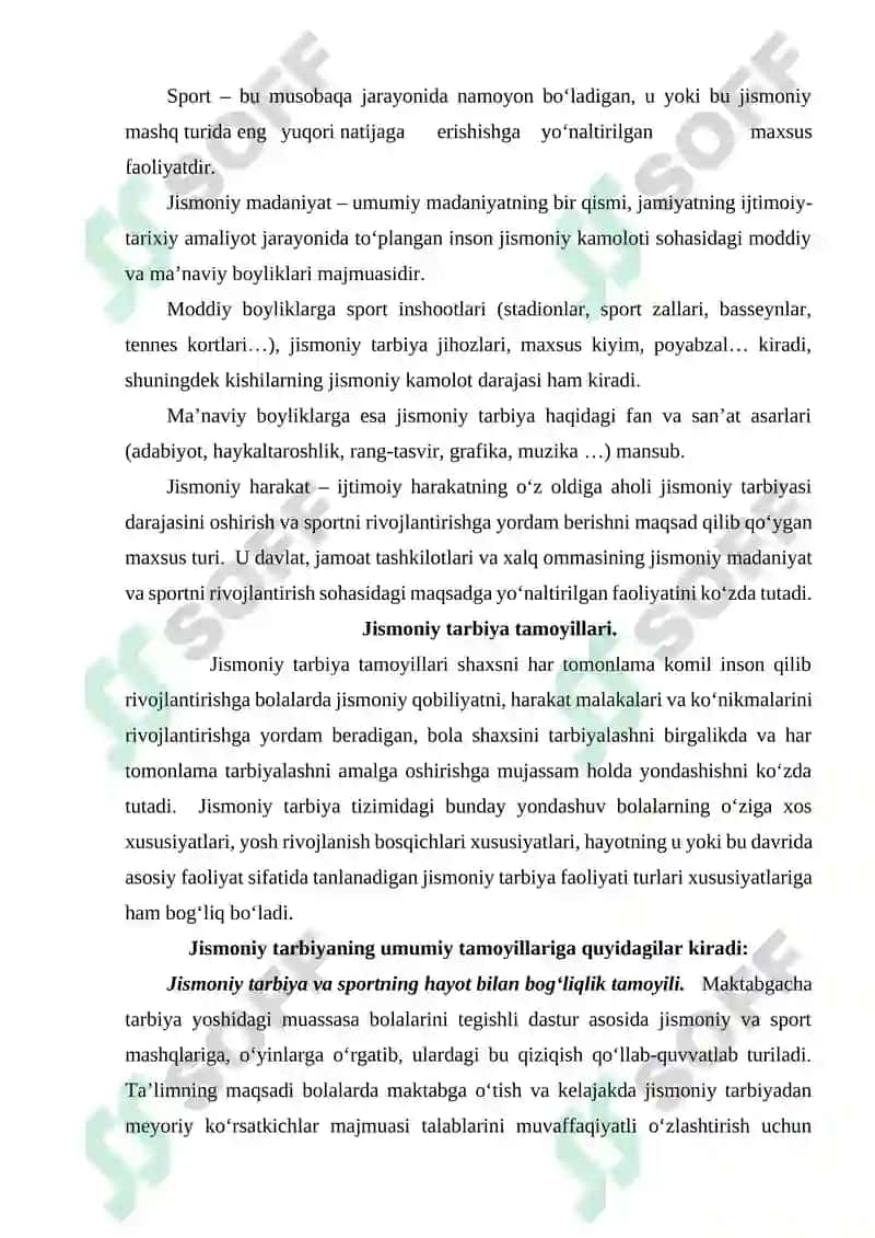 Maktabgacha ta’lim yo’nalishi (kechki) guruh talabasi 5