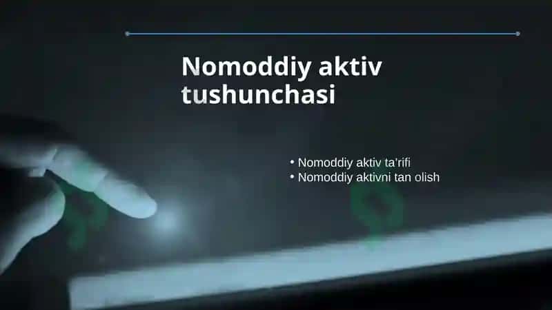 Nomoddiy aktivlar 5