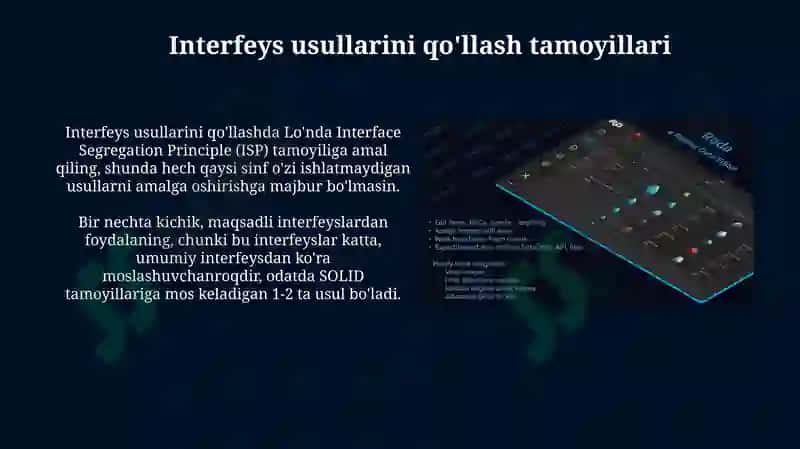 Interfeys usullari 5