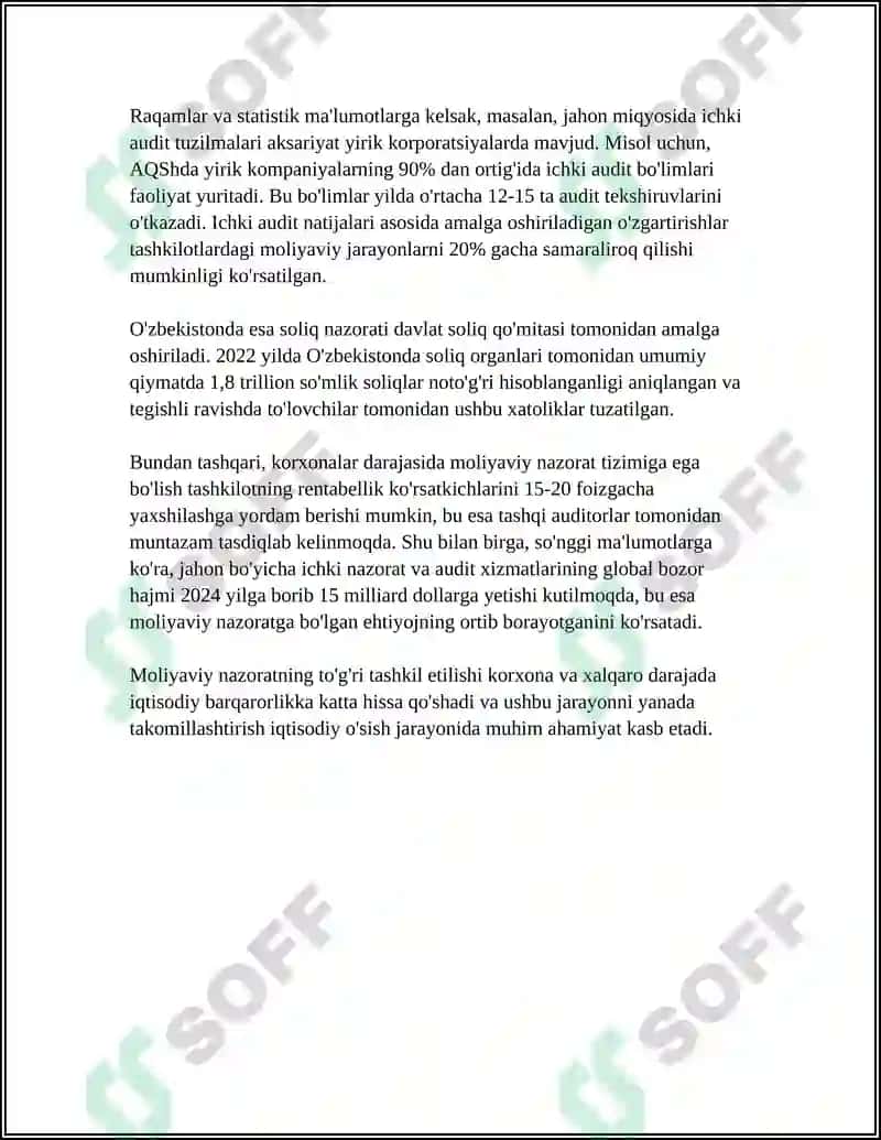 Moliyaviy nazoratning tushunchasi 5