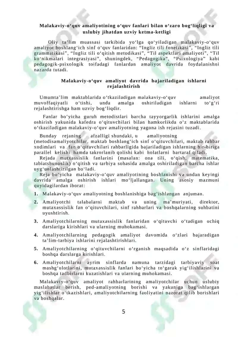 Malakaviy Amaliyot Dasturi 60111800 5