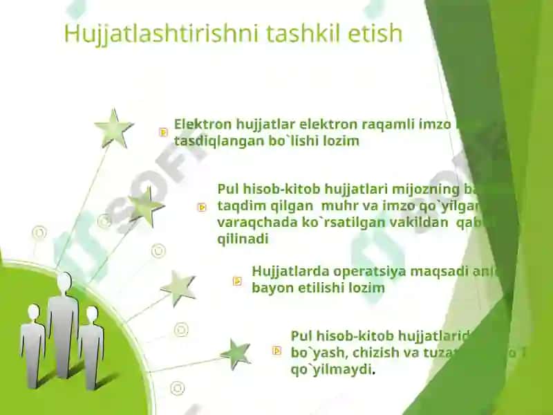 Bank hujjatlari va hujjatlar aylanishi 5