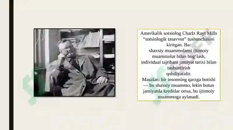 sotsiologik tafakkurning shakllanishi 5