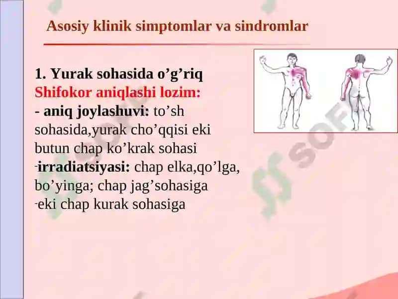 Asosiy klinik simptomlar va sindromlar 5