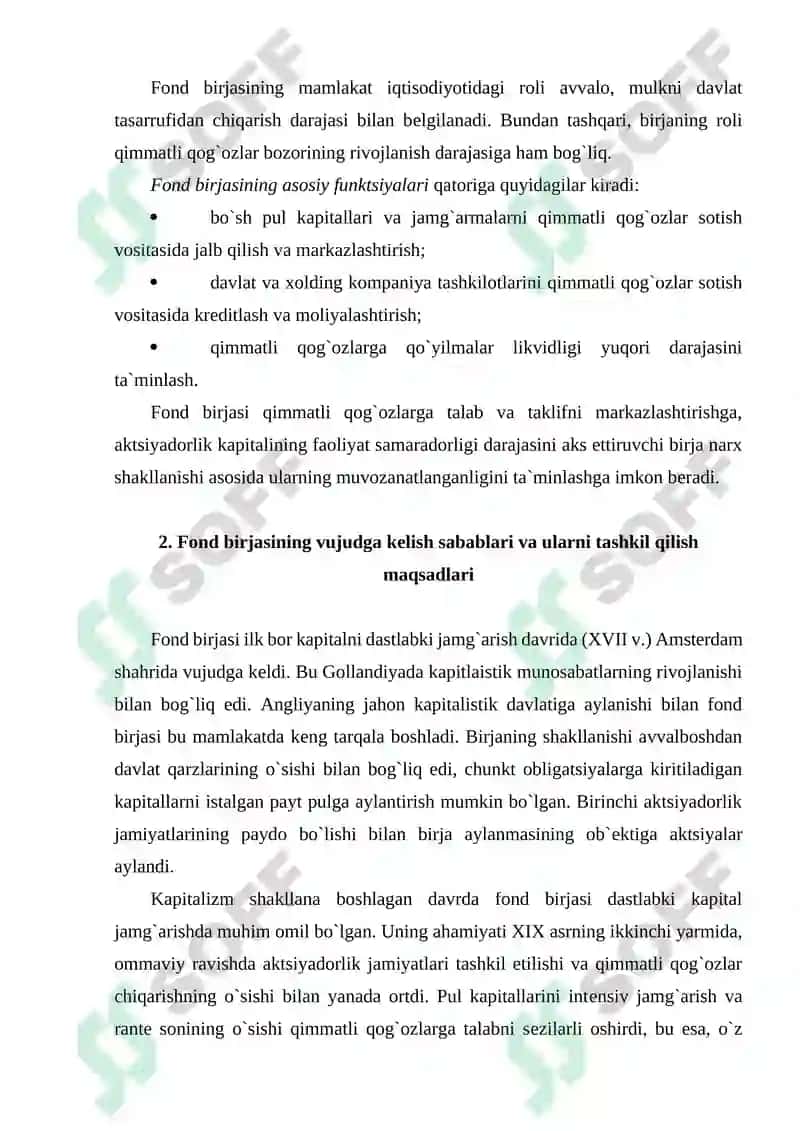 Fond birjasi 5