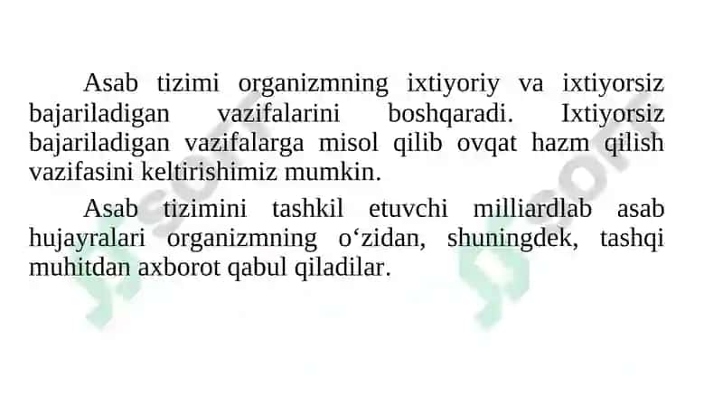 XULQ-ATVORNING  PSIXOFIZIOLOGIK ASOSI. 5
