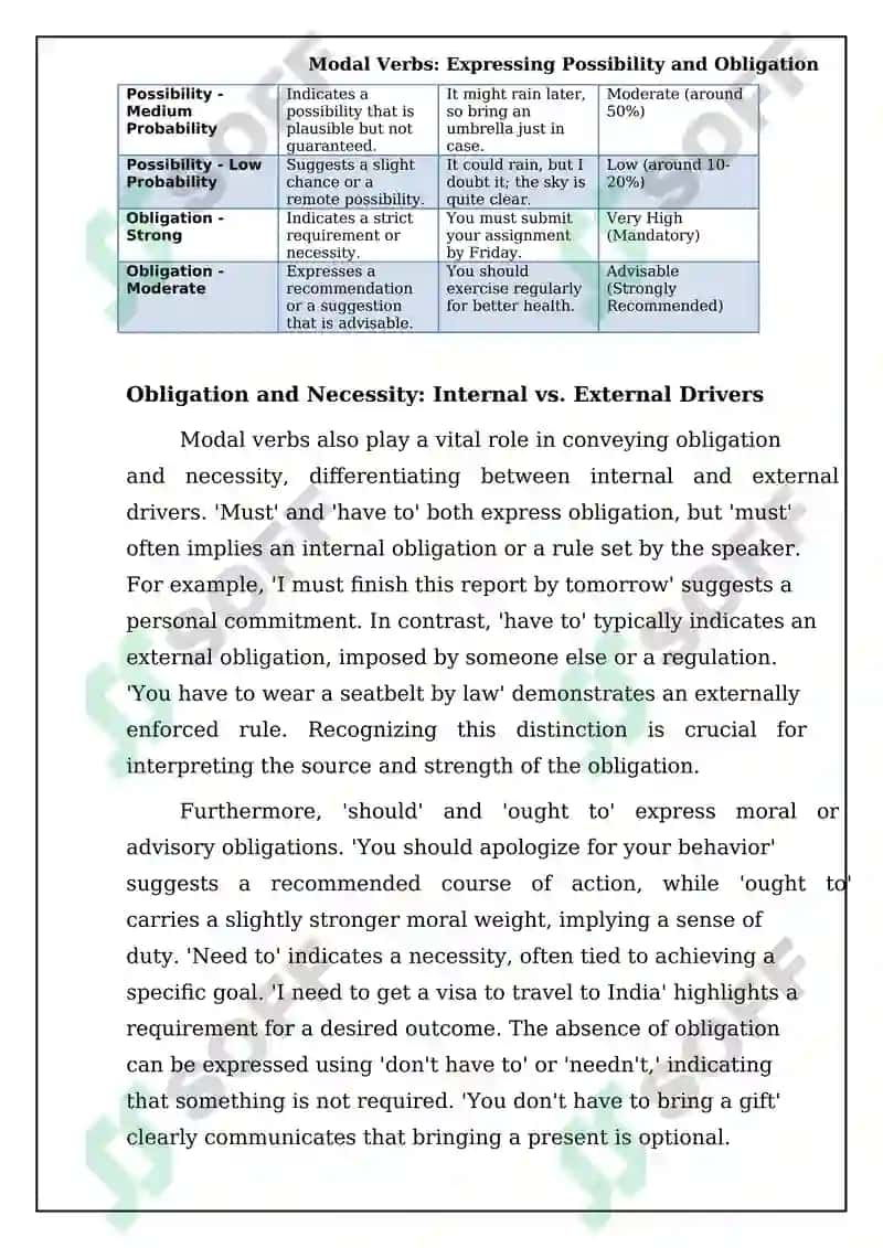 Modal Verbs and Indefinite Pronouns 5