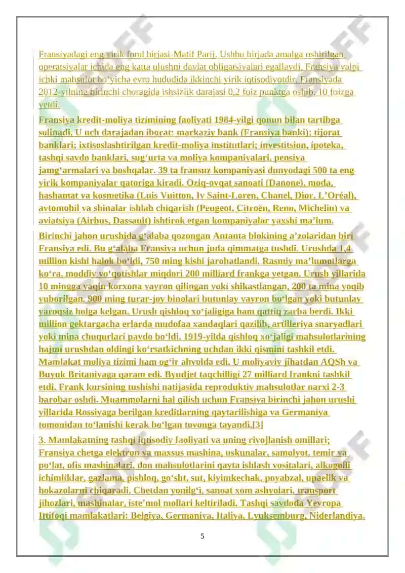 FRANTSIYA RESPUBLIKASI 5