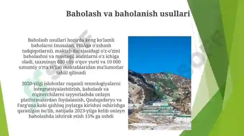 O'qituvchilarni tayyorlash va malakasini oshirish 5