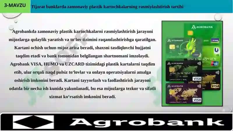 Malakaviy Amaliyot Hisoboti agro bank 5