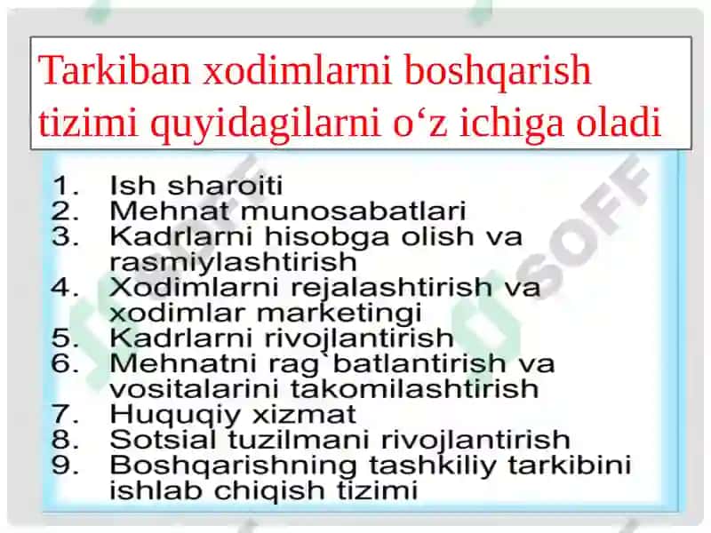 Tashkilotxodimlarini boshqarish 5