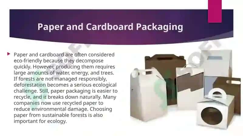 The Role of Packaging in Ecology 5