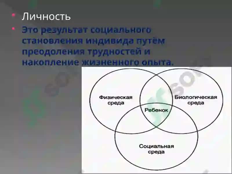 Влияние социальной среды на развитие личности 5