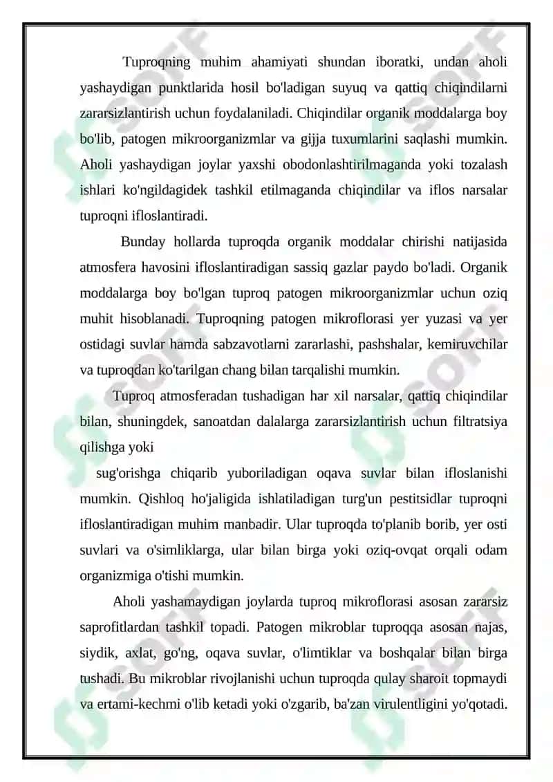 Tuproqni Ifloslantiruvchi 5